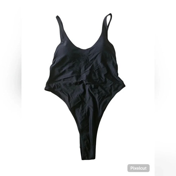 Ocean Blues Women's Thong One  Piece Bathing Suit Sexy Low Back Swimsuit - Picture 6 of 8